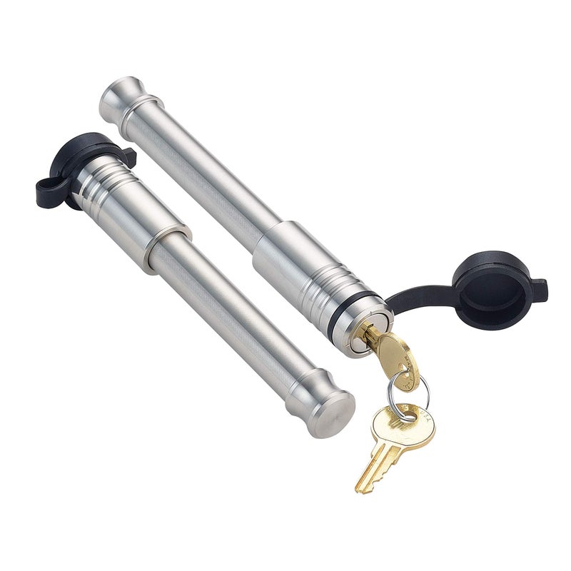 InfiniteRule Security 61572 | 2 Pack, Keyed Alike, Receiver Locks for 2" and 2.5" Receiver Class III, IV, V and Gen-Y Hitch Mega Duty 10K LB & 16K LB - Image 1
